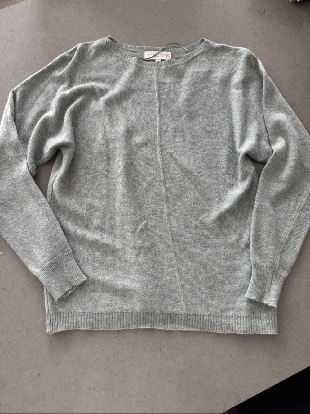 Cashmere-Wool-Silk Blend Crewneck Sweater